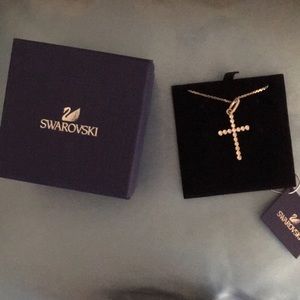 Swarovski Cross Pendant Necklace